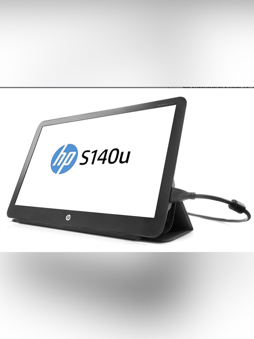 NIB HP Elite Display Model S140u - 14” Back Lit LCD Portable Monitor USB